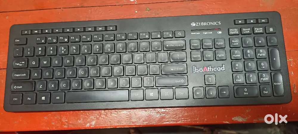 ZEBRONICS WIRELESS KEYBOARD AND MOUSE COMBO