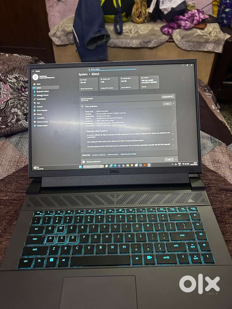 Dell G16 7639 gaming Laptop (1 yearolder)