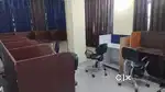 this is 700 sqft fully furnishd office for rent in gms road