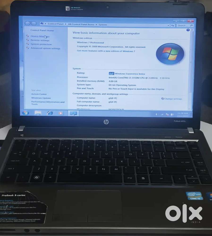 HP probook S-Series