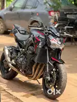 Kawasaki z900 limited edition metallic black colour