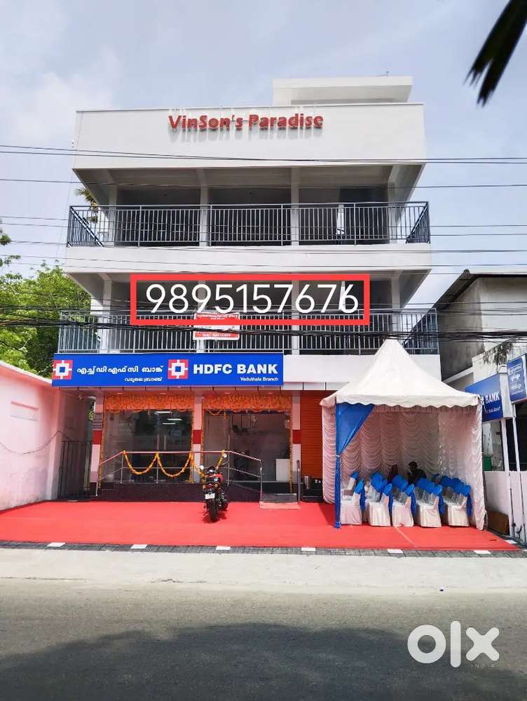 Commercial/Office space for Rent, Opp St Antonys church - Vaduthala
