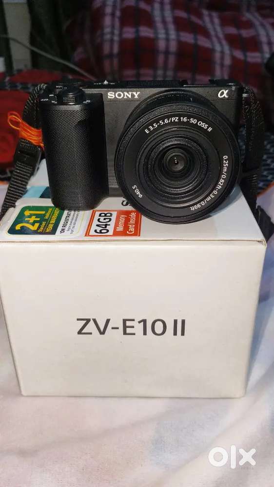Sony zve10 mark ii superb condition