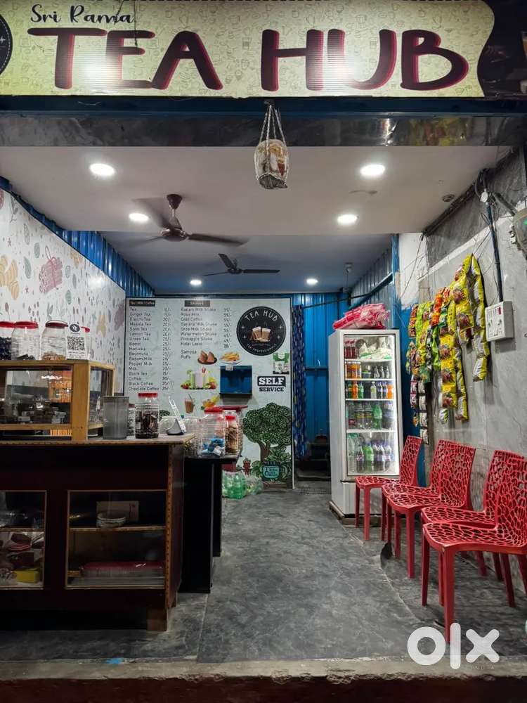 Tea Hub shop for sale at a Price of Rs.2,50,000