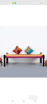 Wooden charpai cot bed
