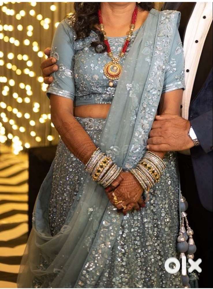 Lehengas worn once being sold for half prices