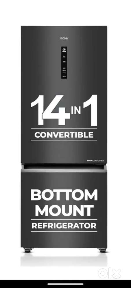 Haier 325 L 3 Star Frost Free Bottom Mount Double Door Refrigerator