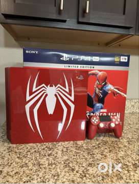 PlayStation 4 Pro PS4 Spider-Man 1TB Limited Edition Console Bundle w/