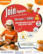 We are looking for Restaurant staff in popeyes
