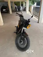 Harley Davidson Remodel Royal Enfield Bullet