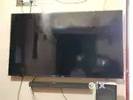 HAIER TV 65 INCHS and SONY MUSIC SYSTEM