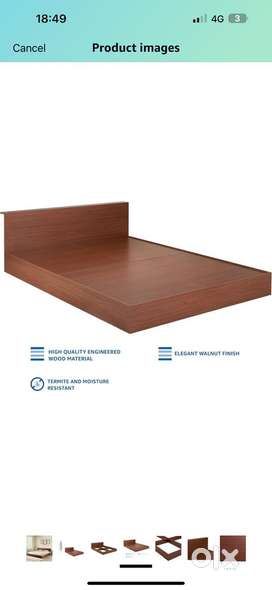 Queen Size Double bed (7 x 4) with mattress