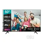 50 Inches Led Tv 3 Month Used Available With Warranty