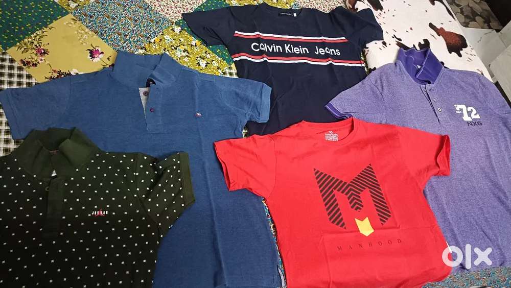 5 Good condition M&L size t shirts only 2 to 3 time used