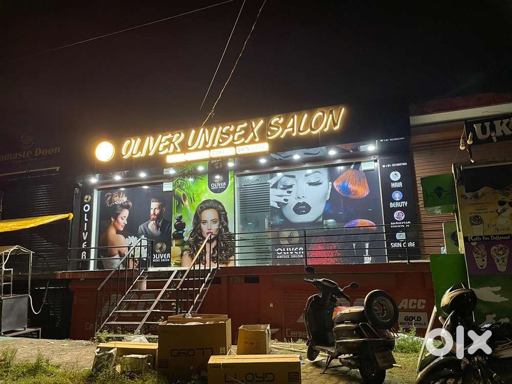 Running Salon With all Amenities & Fully trained Staff