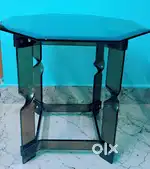 Glass tea table