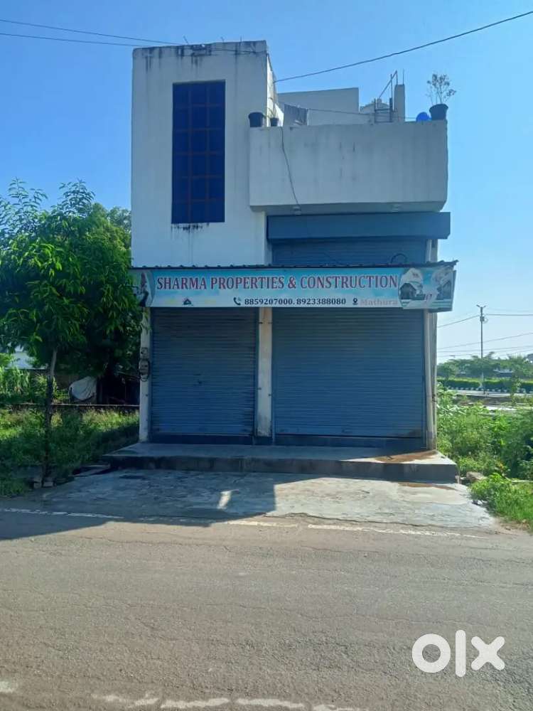 200 barg gaj ka commercial plot with dukan