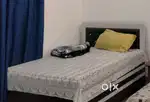 Deewan bed 6*4 new condition with mattress