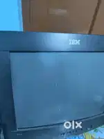 Old CRT IBM monitor