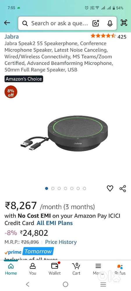 Jabra Speak2 55 speaker brand new