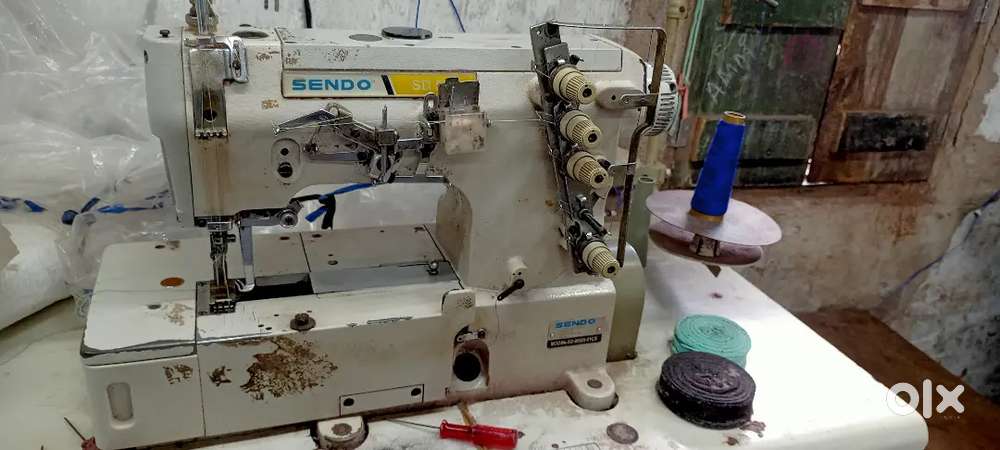 Juki machine& JACK.Over lock&FLAT lock machine Stitching.silai mechine