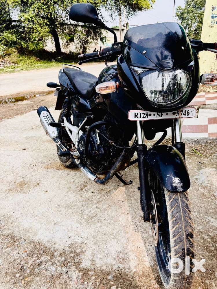 Well maintained motorcycle