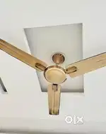 6 fans (one year old) great working condition cream and rose gold