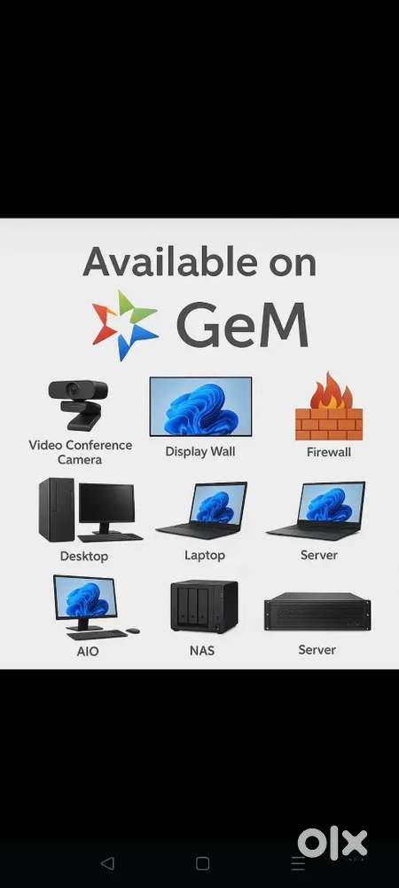 Sale and Service of old and new computers and laptops