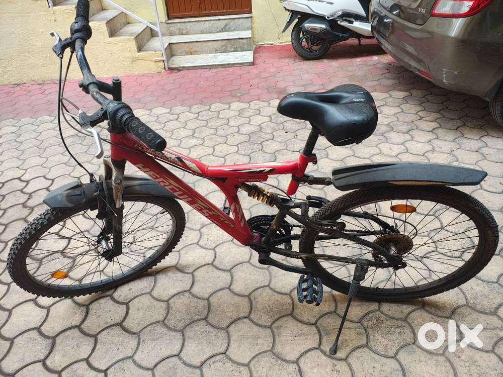 Hercules Top gear 18 gear MTB bicycle for sell in excellent condition