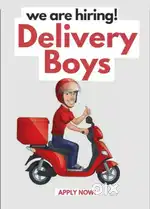 Parcel delivery Biker