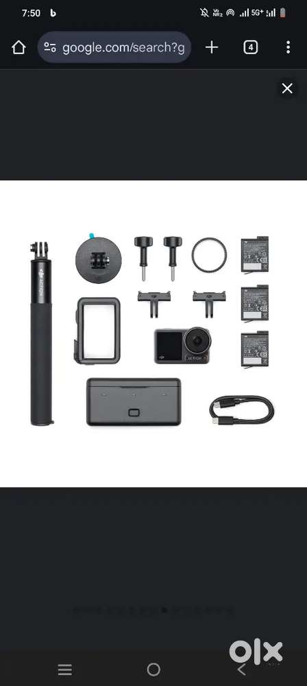 New Dji action 3 combo with all accessories