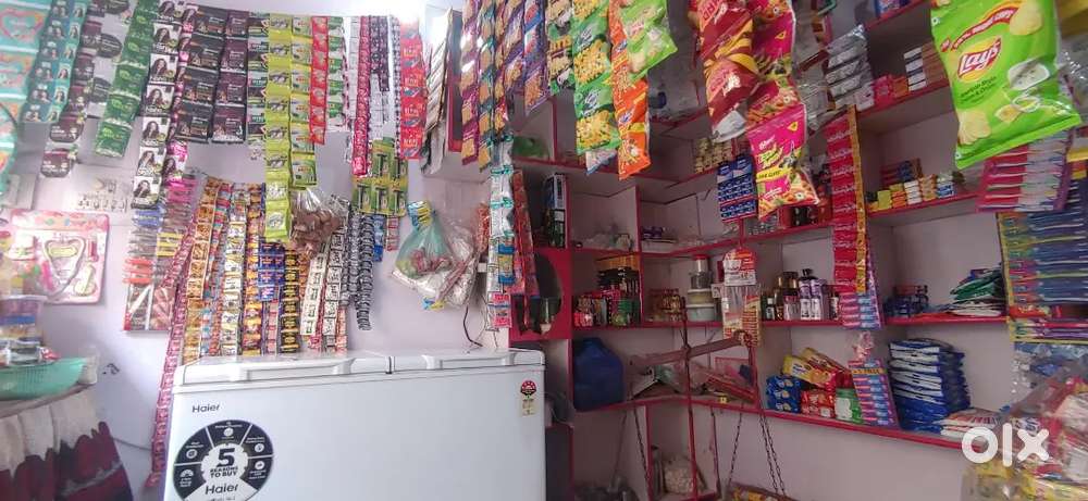 Urgent to sell- well settled running shop in colony