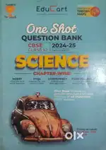 Educart Question Bank of Science Class 10th  (2024-25)