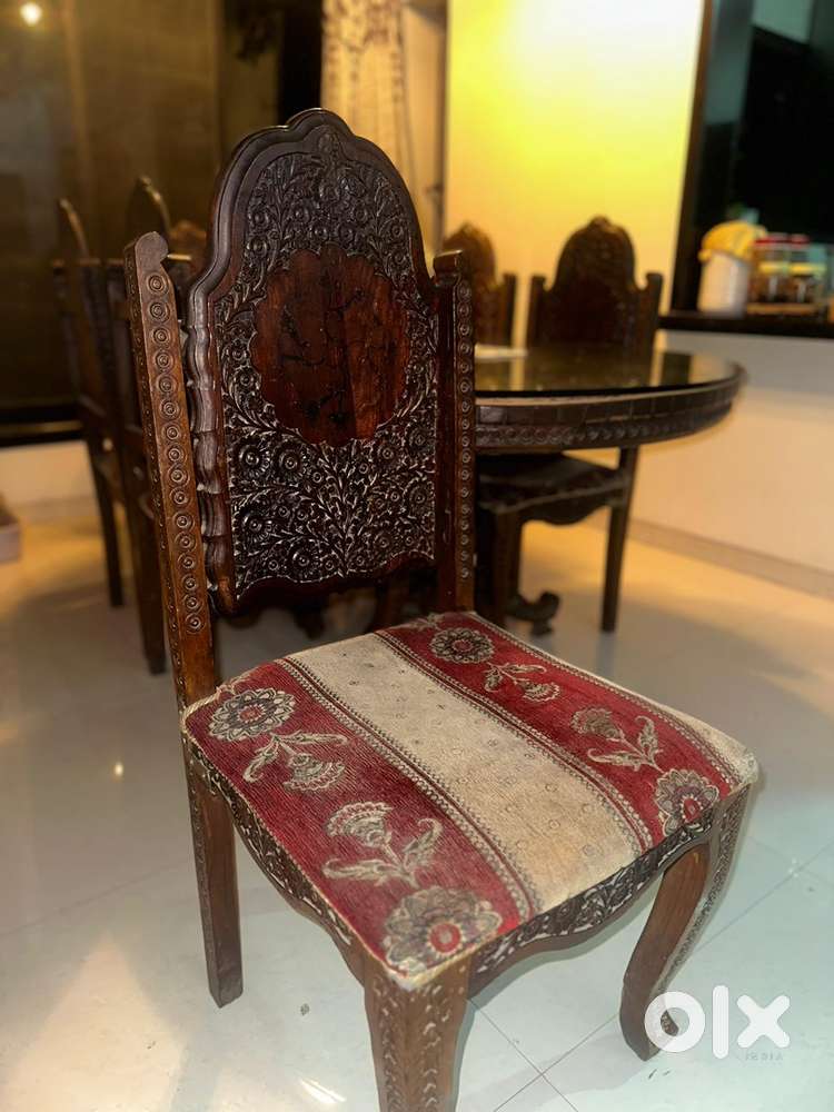 Wooden Artistic dinning table for sale