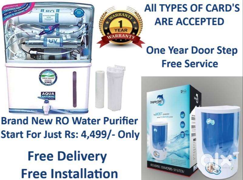 Brand New RO Water Filter/ Purifier Start For Just Rs 4,499 Only