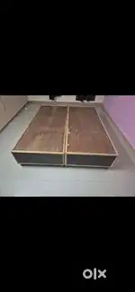 Double queen size bed