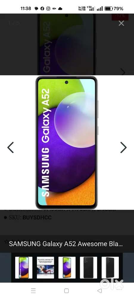 Samsung galaxy a52s