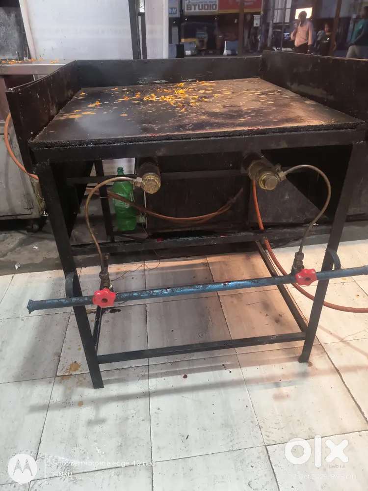 Iron Commercial dosa stove