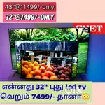 Great offer£ SONY new 32 inch smart android led tv @7499/- only