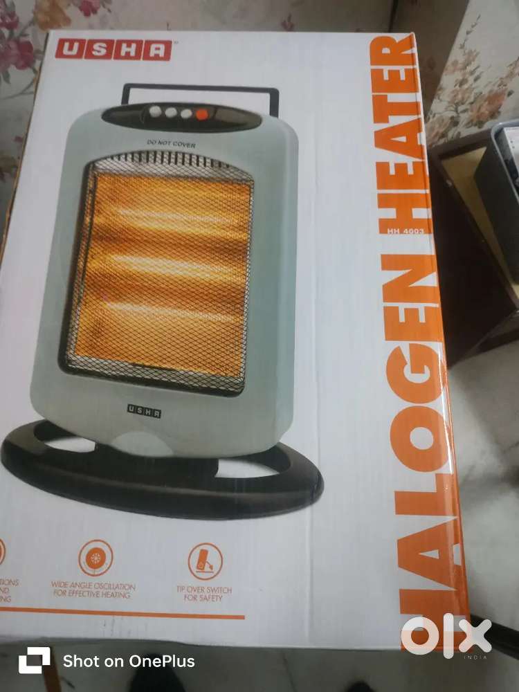 Usha Halogen Heater packed unused