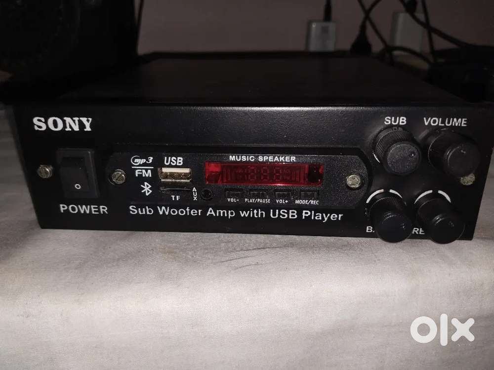 Sub Woofer Amp with Usb Player Fresh Condition