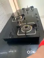 Faber Glass top 3 burner Gas Stove