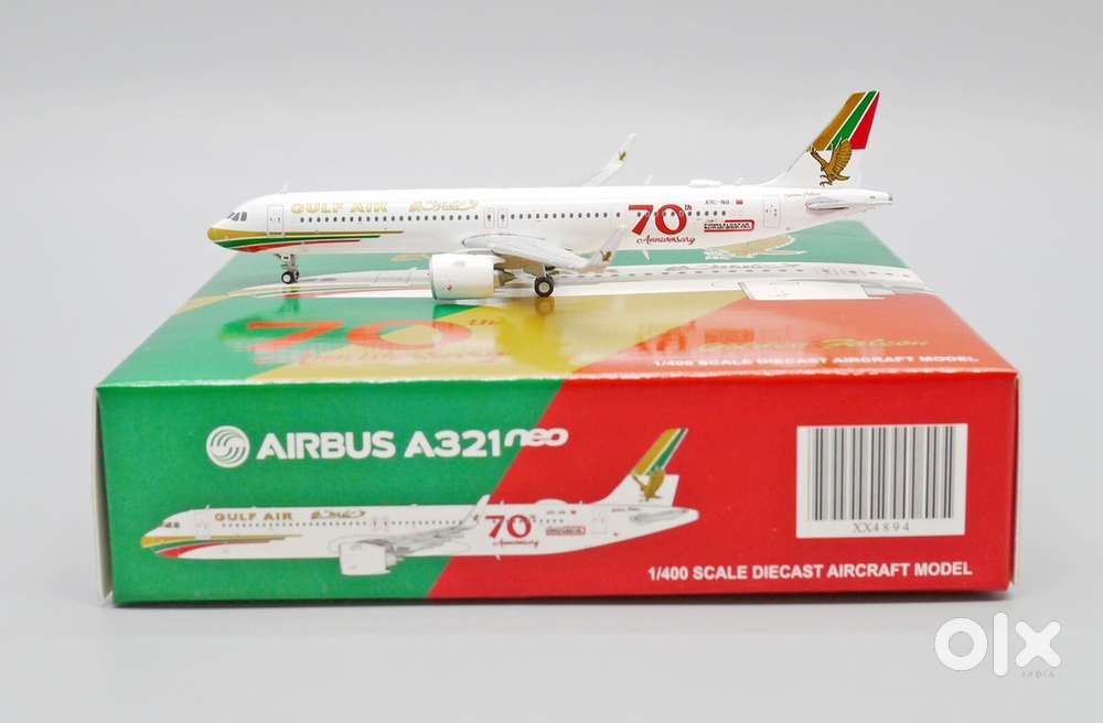 Gulf Air - Airbus A321 Neo - 1:400 Diecast Airplane Model