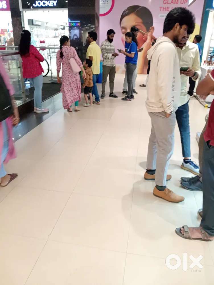 Collecting the coupans in mall job is available both male and female