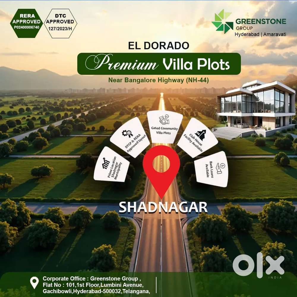 Greenstone Premium villas plots