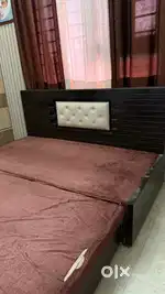 Sofa cum bed with storage