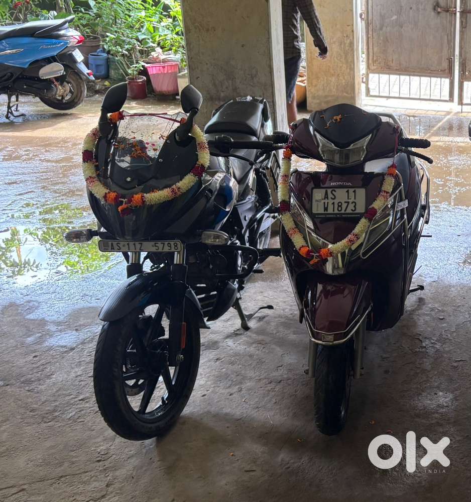 Up for Sale Both Scooty and Pulsar 220
