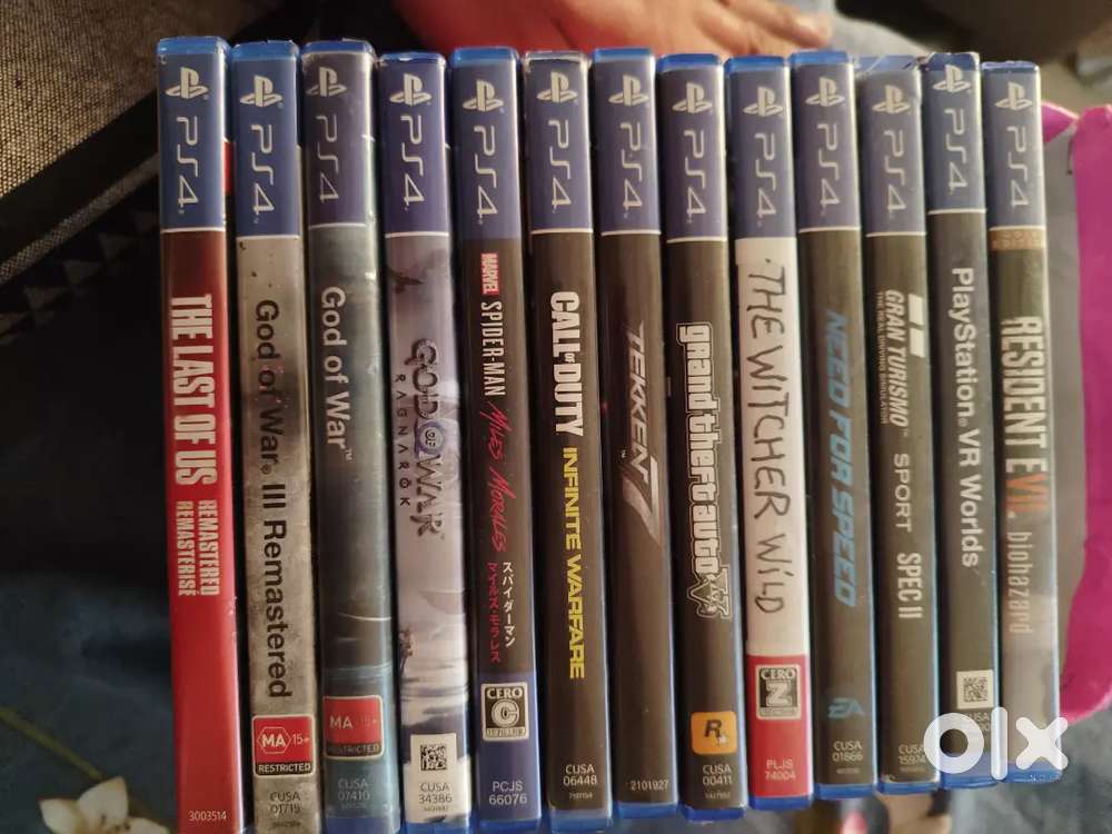 PS4 cd God of war  Ragnarok /GOD OF WAR 1-2-3 All sierias