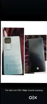 Vivo v30 all original condition 100% bill box charger available