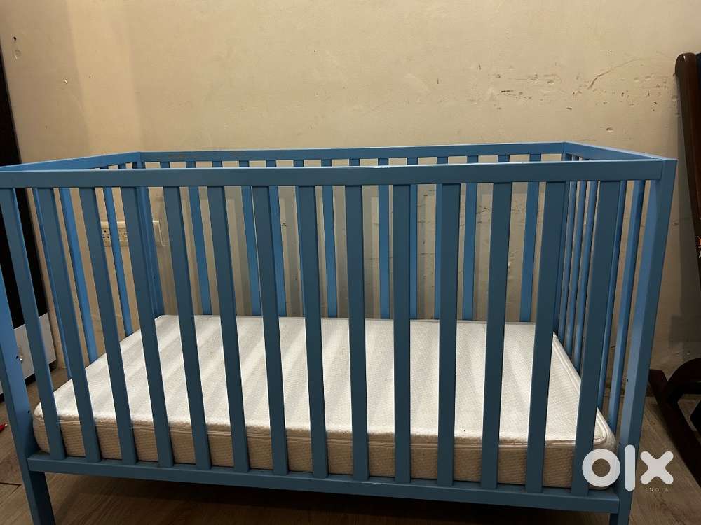 Kids Baby Cot with Duroflex Mattress for sale